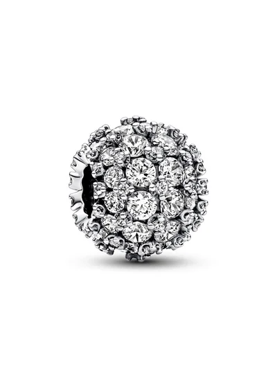 PANDORA Sparkling Pavé Round Charm