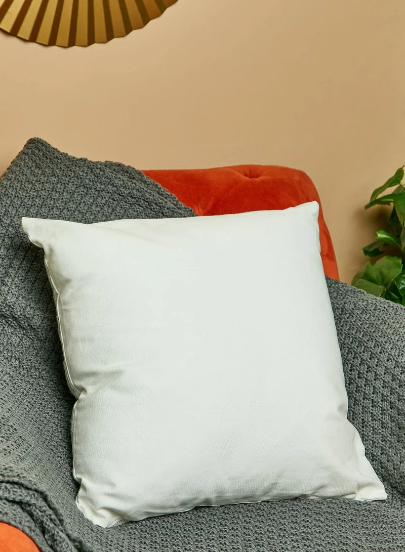 Noire Edit Geo Printed Cushion With Insert 45X45Cm