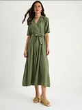 Bianco Lucci Khaki Green