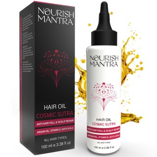 Nourish Mantra Cosmic Sutra Vitamin E Hair Oil | With Argan Oil & Gotu Kola | Hair Growth Oil | Nourishing & Volumizing | Promotes Hair Growth | Sulphate & Parabens Free | 100ml | For Women & Men - pzsku/ZCA77F59E061069ADDFCEZ/45/_/1744137912/473ca61e-05ff-4e3f-a89f-564d410c15bc