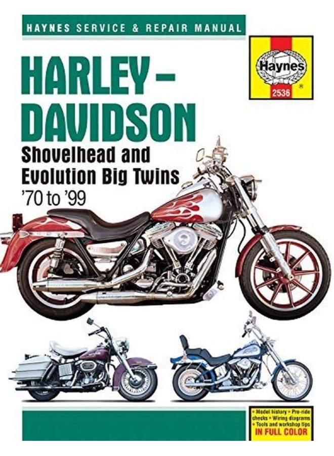 Harley-Davidson Shovelhead & Evolution Big Twins (70 - 99): 1970 - 1999 - Image 3