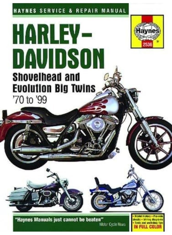 Harley-Davidson Shovelhead & Evolution Big Twins (70 - 99): 1970 - 1999 - Image 4