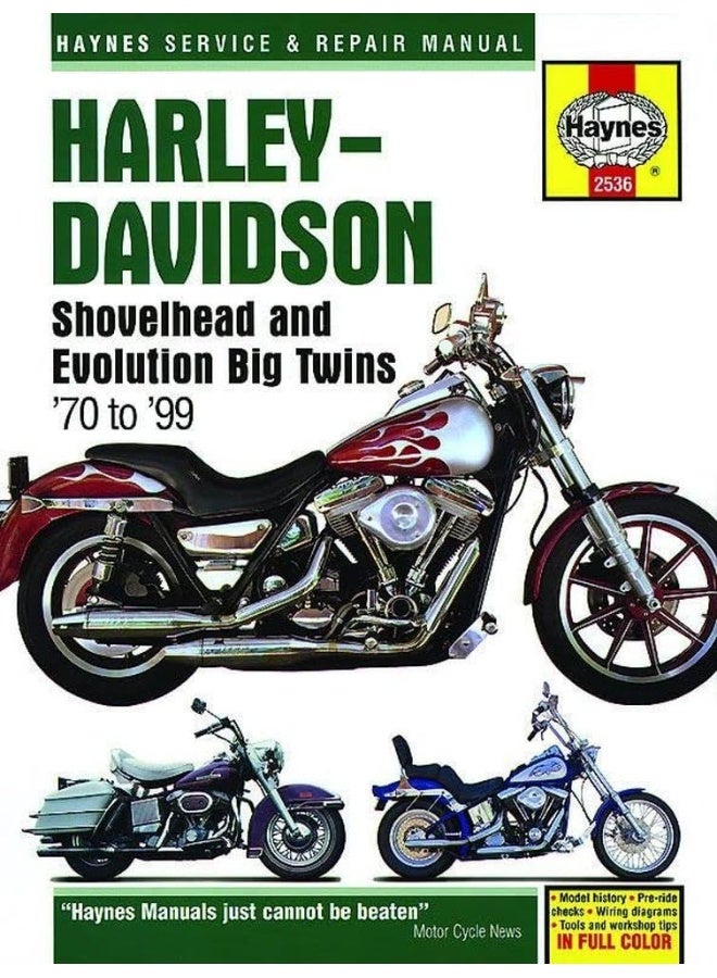 Harley-Davidson Shovelhead & Evolution Big Twins (70 - 99): 1970 - 1999 - Image 2