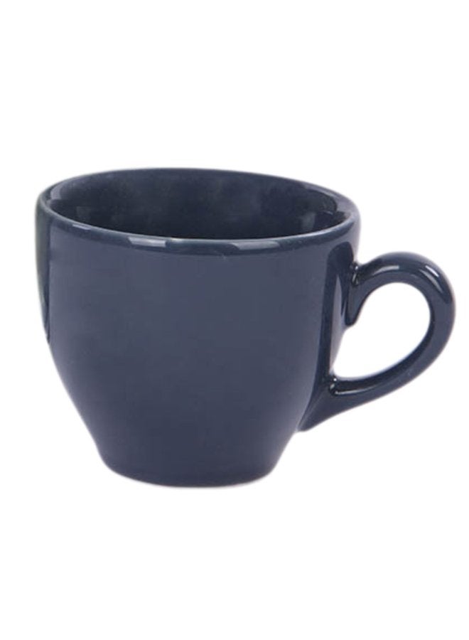 Kutahya Coffee Cup 100 ML & Saucer 12 CM Blue Stone Decorated - Image 5