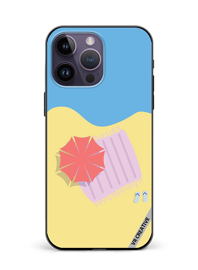 VR CREATIVE Protective Case Cover For Apple iPhone 16 Pro Sand Design Multicolour - Image 1