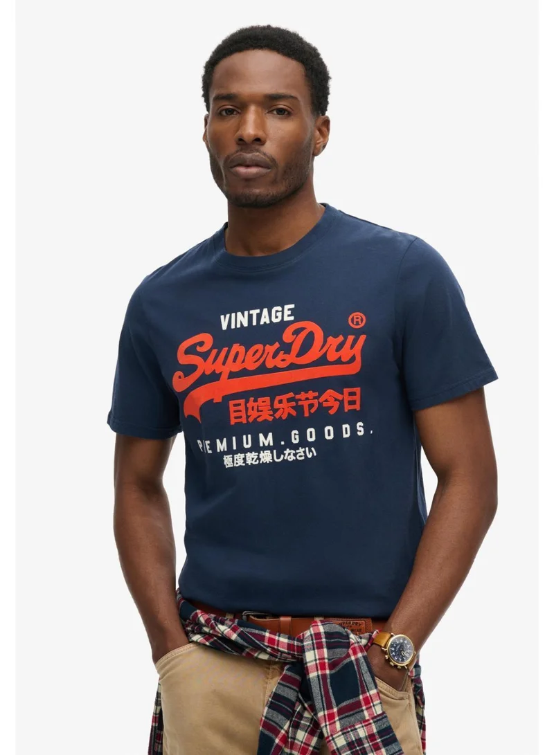 Superdry DUO VINTAGE LOGO T SHIRT