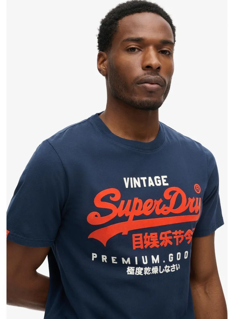 Superdry DUO VINTAGE LOGO T SHIRT
