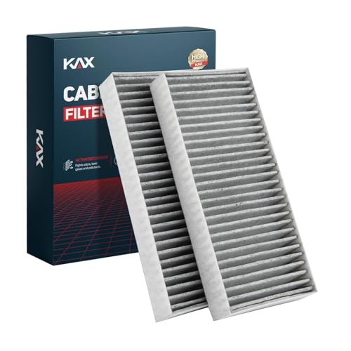 KAX Cabin Air Filter, CF10388,CP388 Replacement for Nissan Armada 2005-2015,QX56 2004-2010, NV2500 N3500 2012-2014, Titan 2004-2015 w/Activated Carbon Passenger Compartment Air Filter, pack of 2 - Image 1