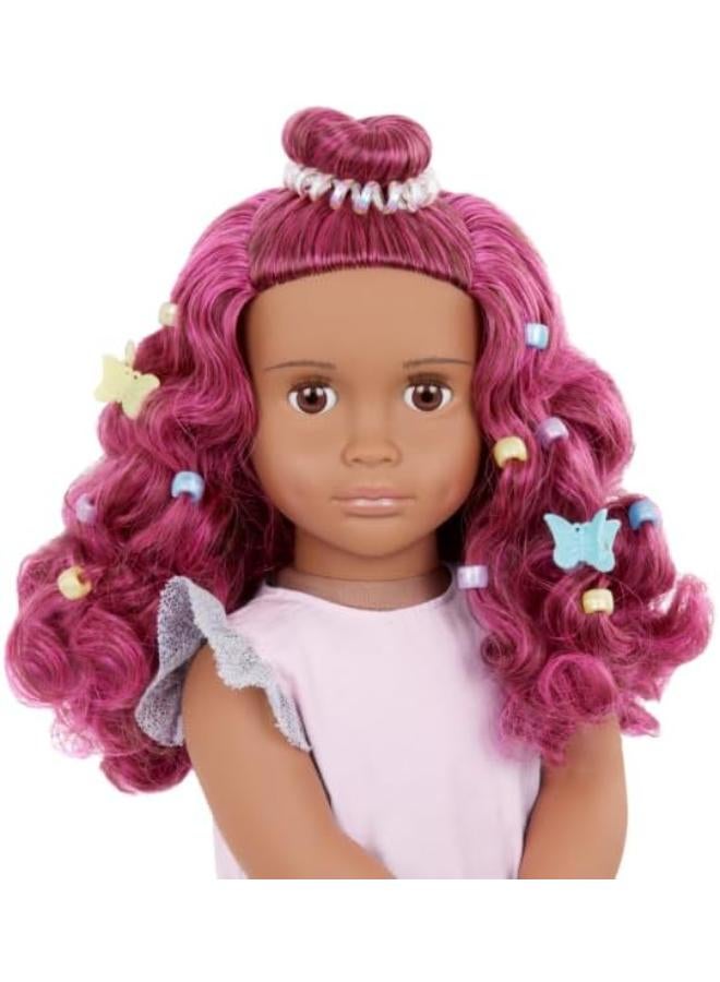 Our Generation Estra & Delta 118-inch Doll & Foal Hair Play Set For Girls 3 years and above - Image 2