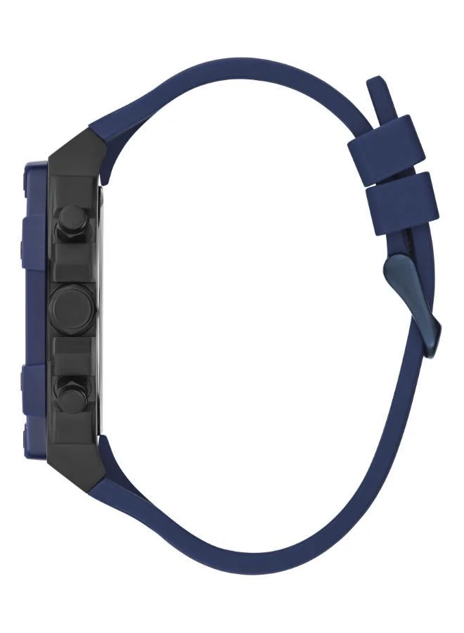 GUESS  Cut-Through Dial & Silicone Strap Watch for Women | Best Price UAE