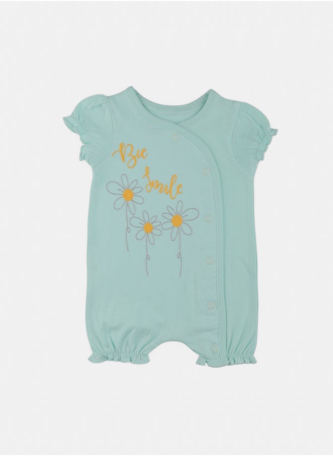 El Sayaad - Baby Girl Summer Romper - Image 1
