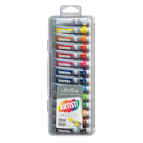 CRETACOLOR Artist Studio 14 Tempera Tubes,350 14 - Image 2