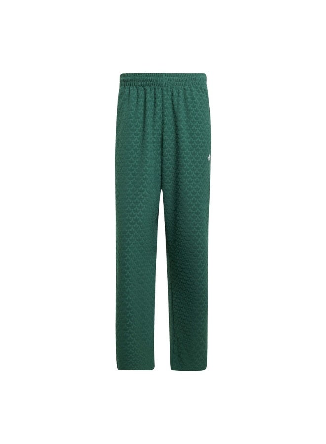 adidas Originals adidas Q12 MONOGRAM TR Green Originals Men PANTS - Image 1