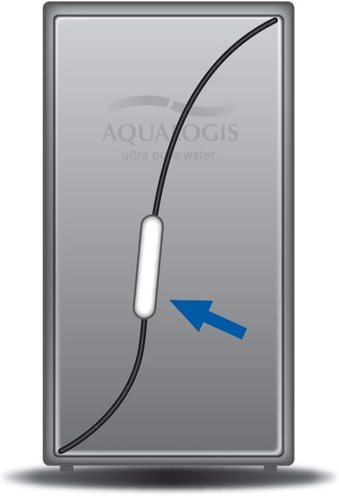 Aqualogis فلتر مياه Aqualogis لسامسونج وجميع ماركات الثلاجات والفريزرات المزودة بخرطوشة فلتر خارجية (عبوة من 2) - Image 3