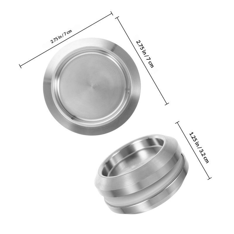 304 Stainless Steel Hidden Cabinet Door Lock Recessed Sliding Pull Handle Double Sided Anti Theft - Image 3