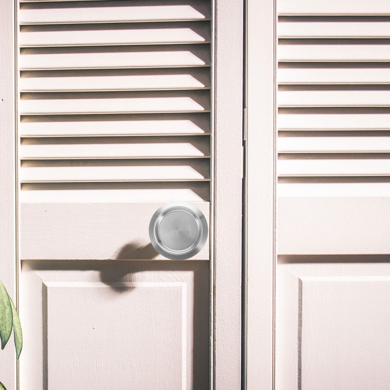 304 Stainless Steel Hidden Cabinet Door Lock Recessed Sliding Pull Handle Double Sided Anti Theft - Image 4
