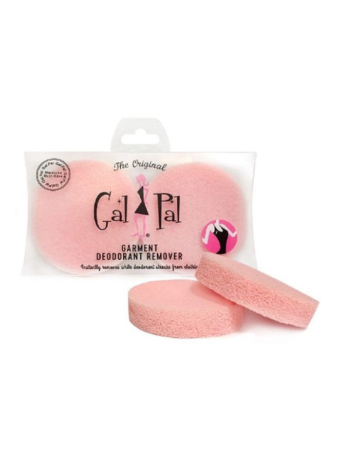 Deodorant Be-Gone Remover Sponge, 2 Count (Pink)