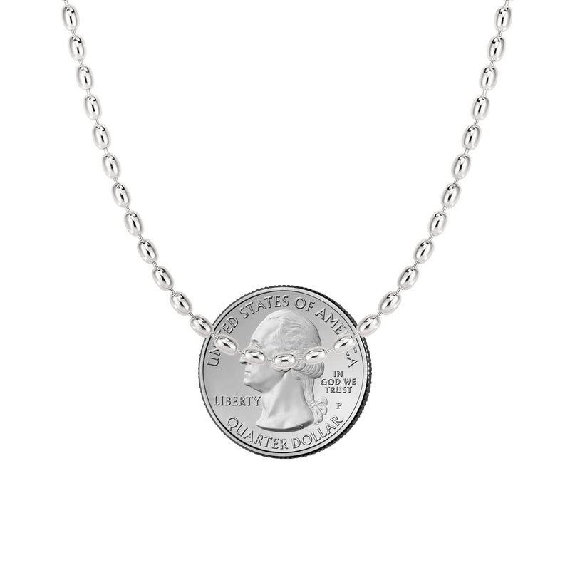 Savlano 925 Sterling Silver Oval Rice Bead Strand Chain Necklace For Women - Made in Italy Comes With a Gift Box (18, 2.3mm) - Image 3