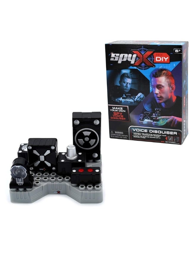 SpyX - SpyX DIY Voice Disguiser - Fool Your Enemies! STEM Educational Science Kit to Make Your Own Real-Working Spy Voice Changer. Do It Yourself Electronic Spy Toy Gadget - Image 1