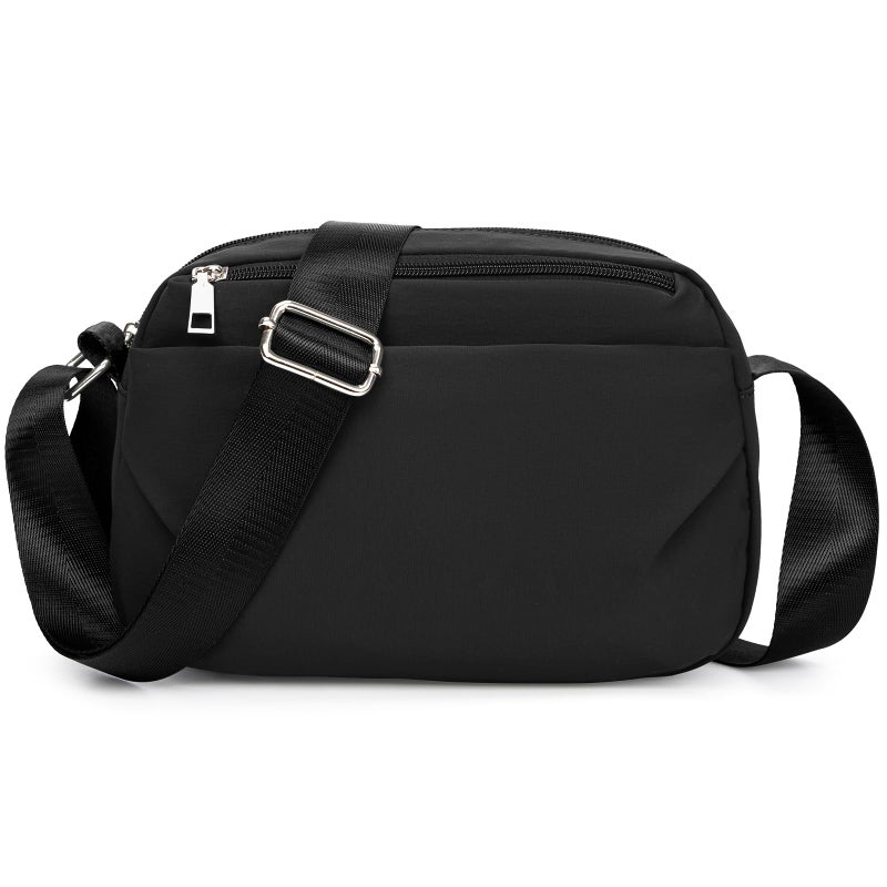 oscaurt Small Crossbody Bags for Women Travel Quadruple Zip Crossbody Purse Trendy Shoulder Handbags Cell Phone Purses with Wide Strap - Image 1