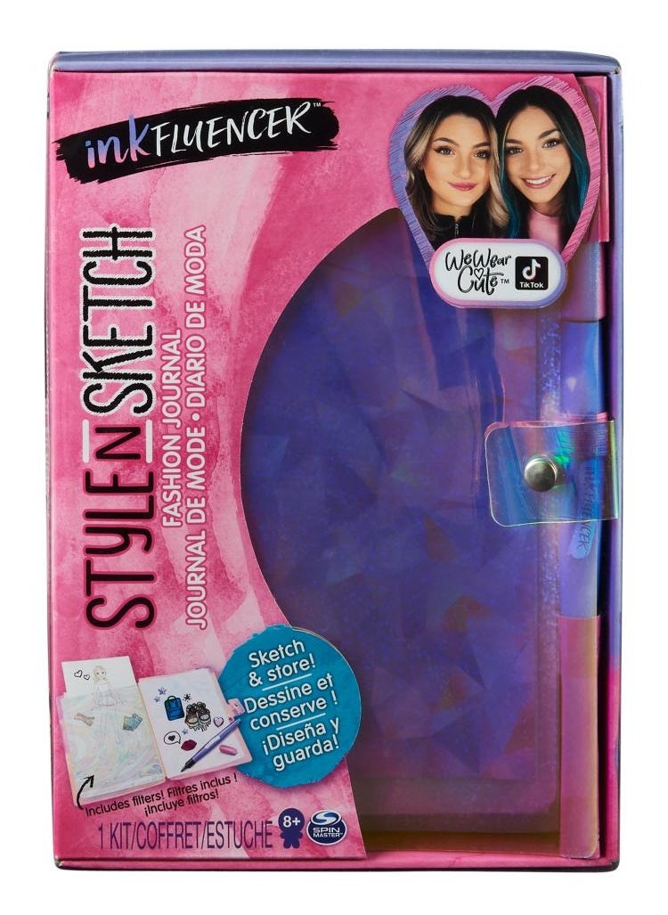 Cool maker Inkfluencer Style 'n Sketch Fashion Journal  - Image 1