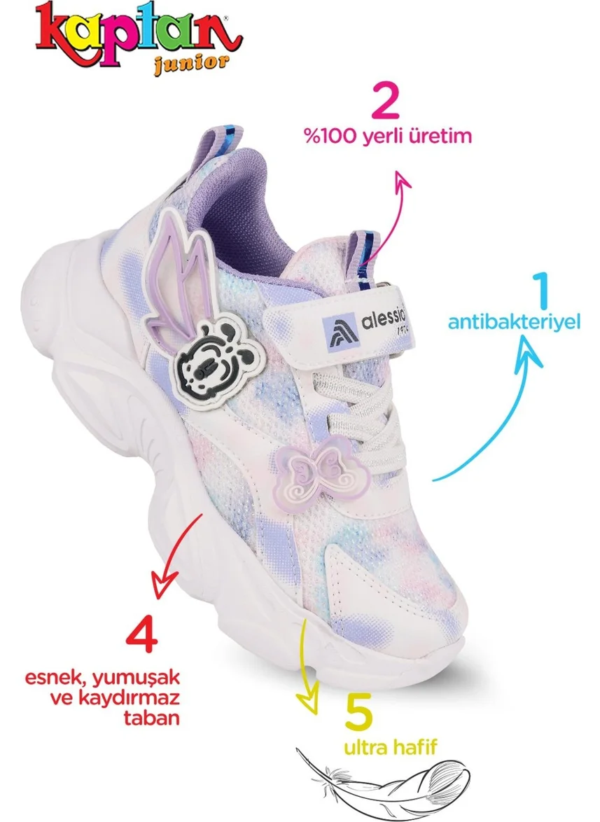 كابتن جونيور Girl's Sports Sneaker Walking Shoes Palsk 505