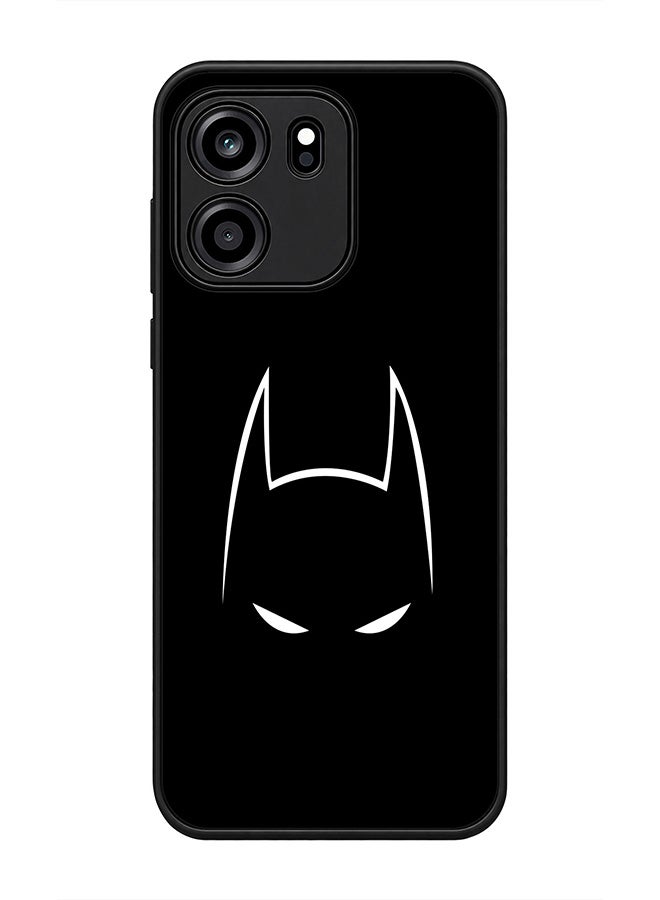 Stylizedd Rugged Case for OnePlus Nord CE6 /Turbo 6V- Slim Fit Hybrid Rubber Cover Sneaky Bat - Image 1