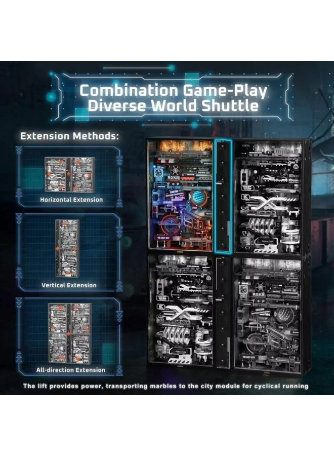 ROKR Last City 3D Puzzle Marble Run Model – MR01S - Image 2