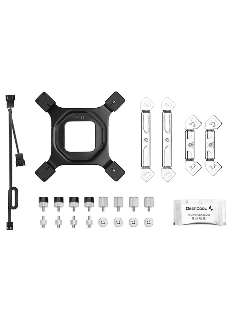 DEEPCOOL Deepcool AG620 Dual-Tower 120mm CPU Air Cooler/CPU Fan | Support Intel- LGA2066/2011-v3/2011/1700/1200/1151/1150/1155 & AMD- AM5/AM4 - R-AG620-BKNNMN-G-1 - Image 5