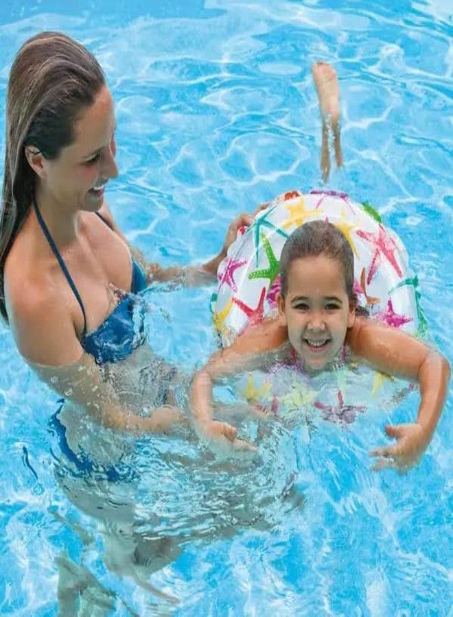 إيكان ملحقات حمام السباحة إيكان: عوامة حمام سباحة قابلة للنفخ، حصيرة/أنبوب شاطئ للأطفال، ألعاب مائية ممتعة لحمام السباحة في الصيف، مناسبة للبالغين (حلقة سباحة). - Image 4