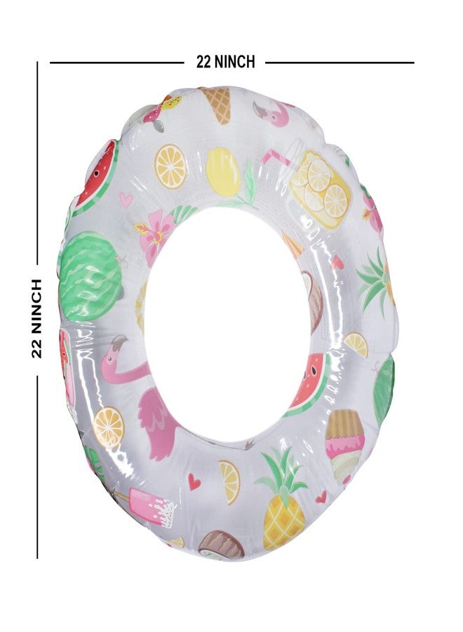 إيكان ملحقات حمام السباحة إيكان: عوامة حمام سباحة قابلة للنفخ، حصيرة/أنبوب شاطئ للأطفال، ألعاب مائية ممتعة لحمام السباحة في الصيف، مناسبة للبالغين (حلقة سباحة). - Image 2