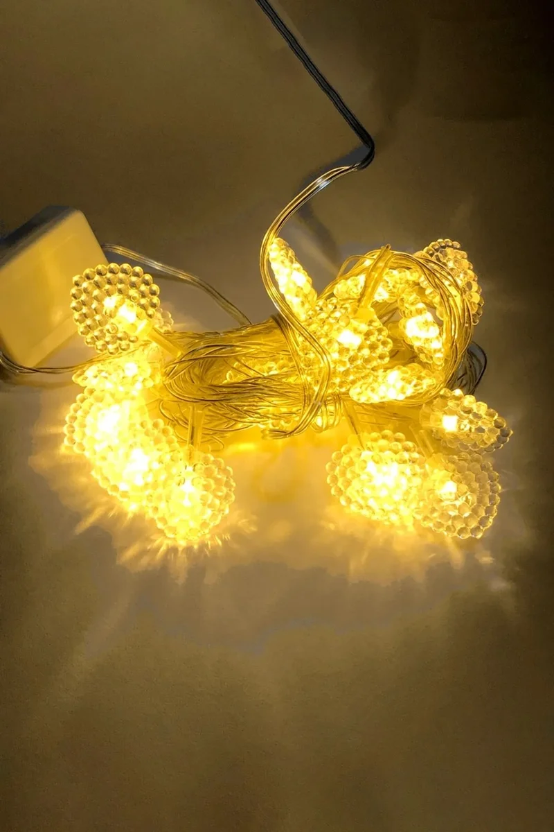 Faial Decorative Heart LED Daylight 4 Meters Christmas LED Light 3 Functions