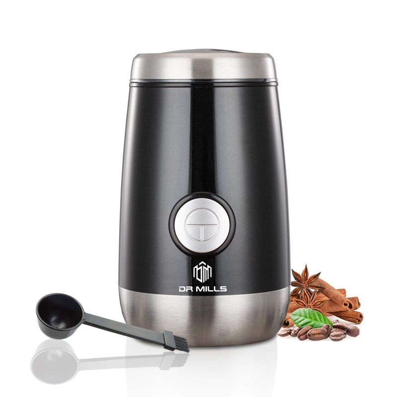 Dr Mills Dm-7445 Coffee Grinder Electric Spice And Herb Grinder  Blade & Cup Made With Sus304 Stainless Steel Food Grinders Electric - Image 1