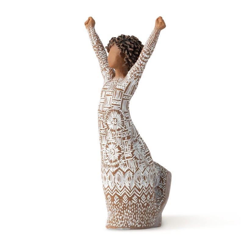 Willow Tree Courageous Joy Courage to be seen to be Heard to be Healed Expresses Encouragement Support Strength Gift of Congratulations Inspiration for Graduates Sculpted HandPainted Figure