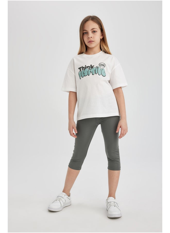 DeFacto - Girl Legging Fit Knitted Leggings - Image 1
