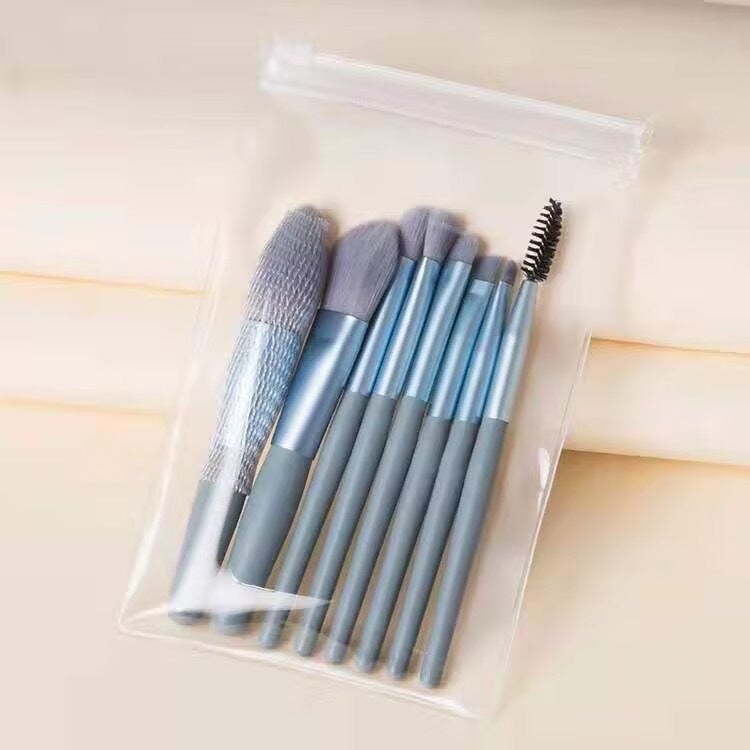 8 Mini Makeup Brush Suit Portable Soft Hair Powder Eye Shadow Blush Brush Full Set Makeup Brush Beauty Tools - Image 1