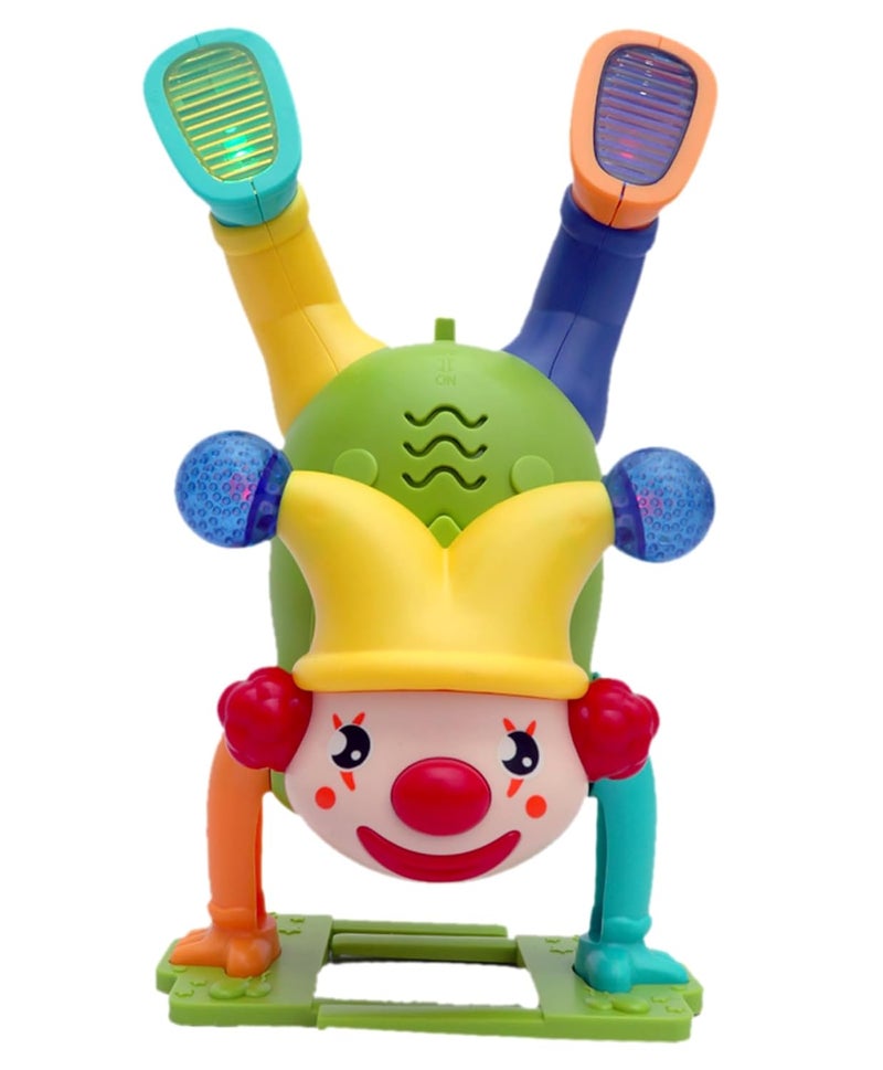 Toddler Upside Down Clown Toy – Dancing, Flipping & Musical Fun for Boys and Girls  - Image 4