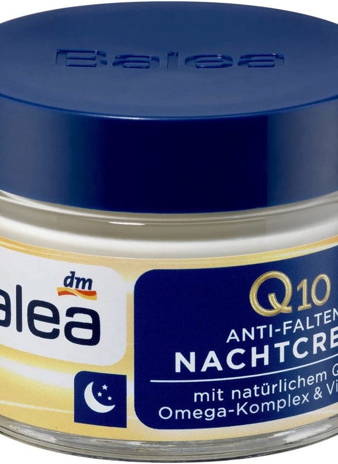 Balea - Balea Q10 Anti-wrinkle Day Cream+Night Cream VitaminE Cream Reduce wrinkles fine lines SkinCare regeneration cream Vegan - Image 1