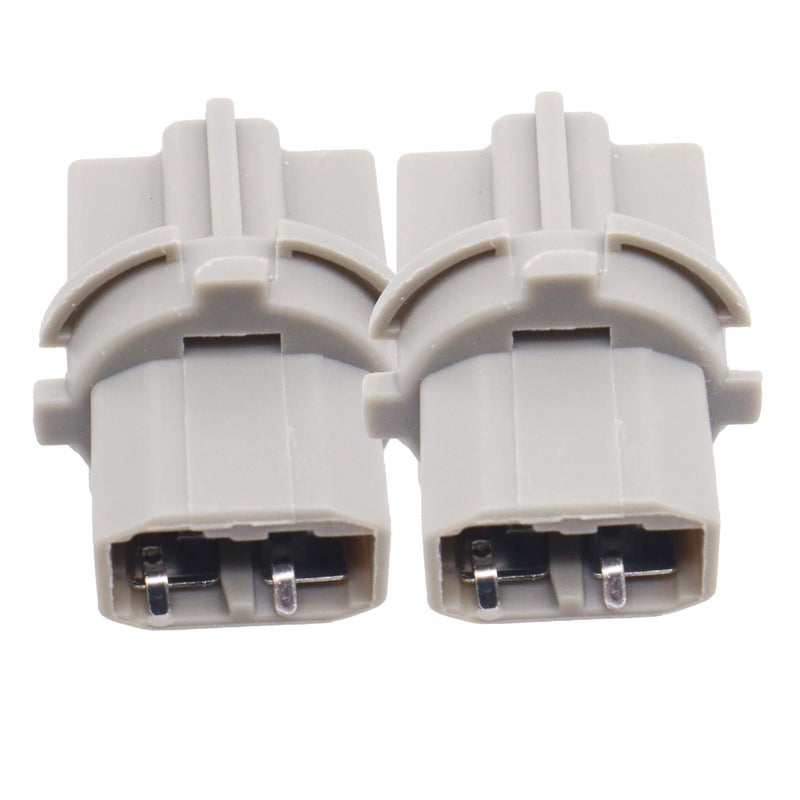 HiSport 33515S50003 2PCS Rear Tail Light Brake Lamp Socket Turn Signal Lights Wire Harness Plug Holder Compatible with Honda Accord Civic Honda Odyssey Fit