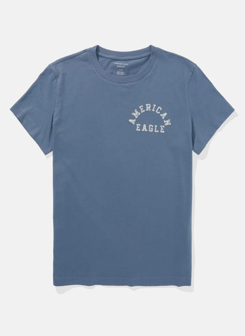 American Eagle Logo Crew Neck T-Shirt