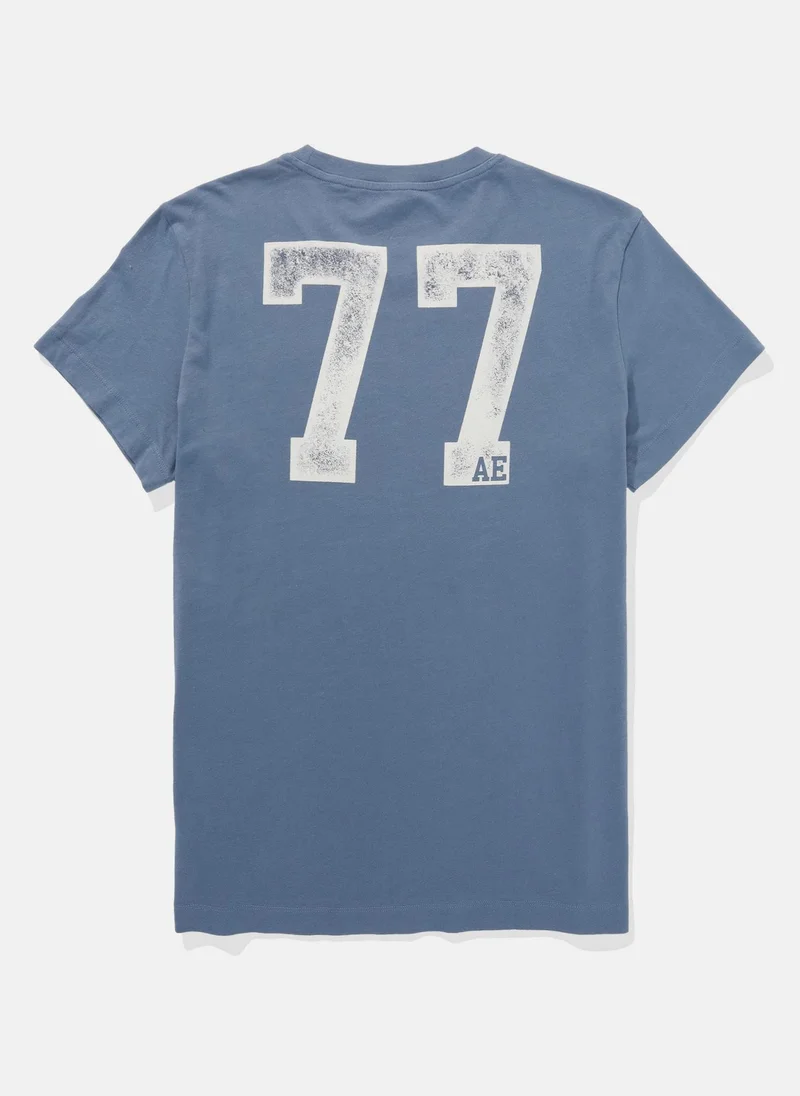 American Eagle Logo Crew Neck T-Shirt