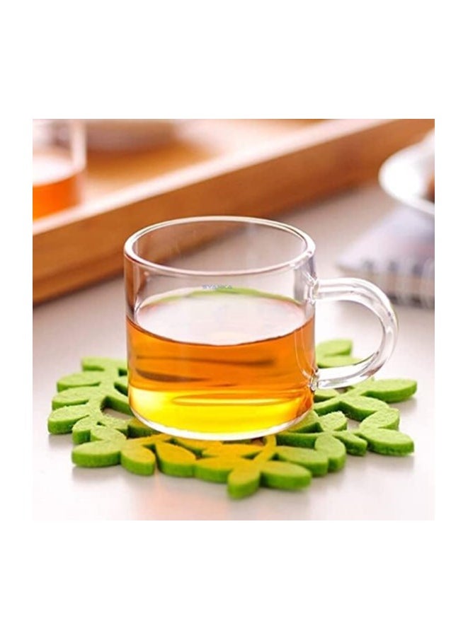 PESCADOR Glass Teapot with Stainless Steel Removable Infuser, Borosilicate Glass Teapot for Stovetop Safe, Tea Pot, for Tea, Blooming Tea, Loose Tea, Flowering Tea 950Ml Transparent