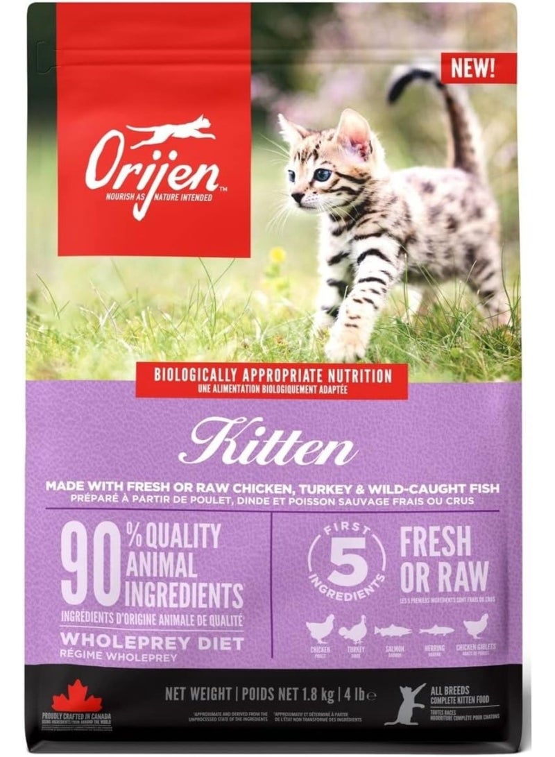 Orijen Kitten Dry Food 1.8KG