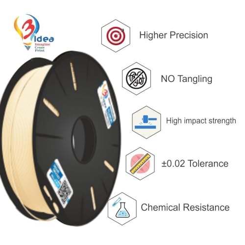 3idea ABS 3D Filament 1.75mm (Natural, 1kg) - Image 2