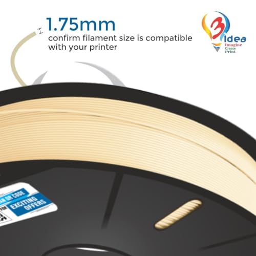 3idea ABS 3D Filament 1.75mm (Natural, 1kg) - Image 3