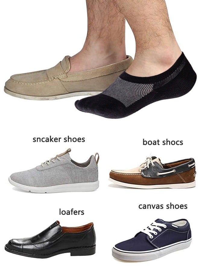 HAWAWA 6ps men's cotton socks (L size 43-49) (black, white, gray) - Image 3