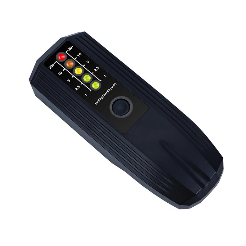 Portable Handheld Emf Tester Digital Radiation Detector Magnetic Field Meter for Home and Office Field Measurement Black - Image 1