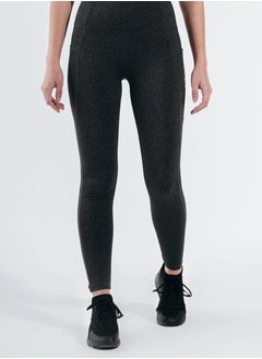SIGMA FIT Sigma Fit CHARCOAL CRUCIAL BASIC LEGGINGS - L ,Color: Black  - Image 1