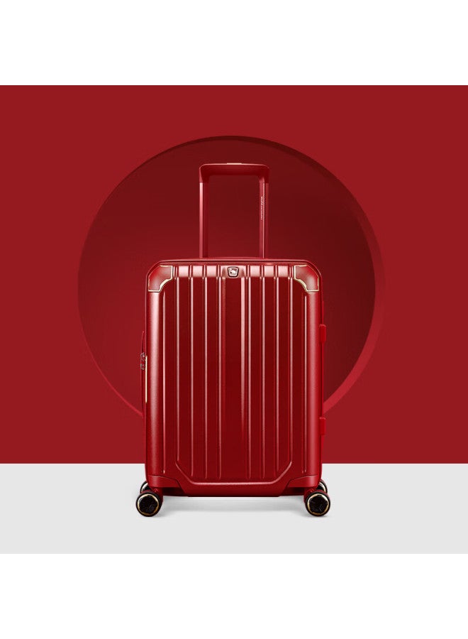 Owas Guardian Luggage 20-inch Suitcase For Men And Women, Travel Carry-on Trolley Case With Large Capacity, Airplane Wheels, Password Lock For International Travel