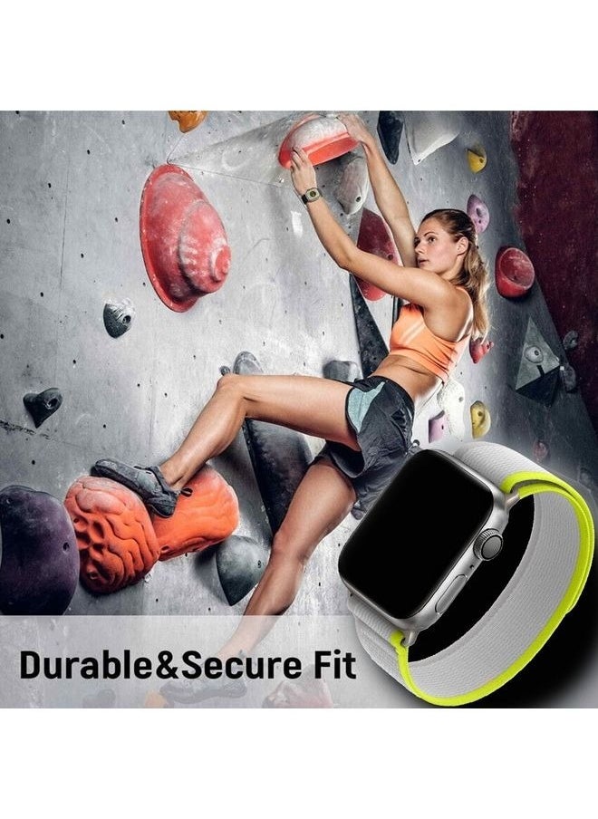 Generic - Apple Watch Trail Band 49mm 45mm 44mm 42mm Nylon Woven Sport Strap for iWatch Series Ultra/8/7/SE/6/5/4/3/2/1 - Image 1